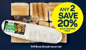 Pick n Pay Hypermarket PnP Braai Breads Assorted offer