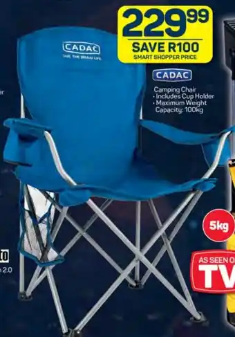 Pick n Pay Hypermarket CADAC Camping Chair offer