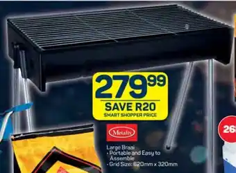 Pick n Pay Hypermarket Metalix Large Braai offer