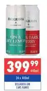Ultra Liquors Belgravia gin cans range-24 x 440ml offer