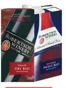 Ultra Liquors Robertson smooth dry red range-1l offer