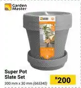 Builders Warehouse Garden master super pot slate set 300mm x 30mm offer