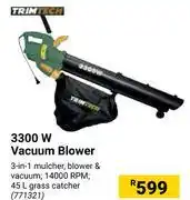 Builders Warehouse Trimtech 3300w vacuum blower offer