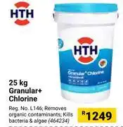 Builders Warehouse Hth 25kg granular+ chlorine offer