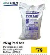 Builders Warehouse Blue chem 25kg pool salt offer