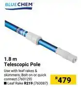 Builders Warehouse Blue chem 1.8m telescopic pole 760129 offer