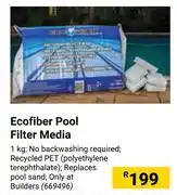 Builders Warehouse Ecofibre pool filter media 669496 offer