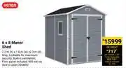 Builders Warehouse Keter 6 x 8 manor shed 726805 offer
