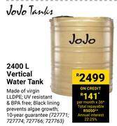 JoJo Water Tank 2400lt offer at Build It