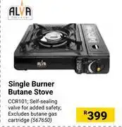 Builders Warehouse Alva single burner butane stove 567650 offer