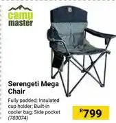 Builders Warehouse Camp master serengeti mega chair 780074 offer