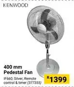 Builders Warehouse Kenwood 400mm pedestal fan 377355 offer