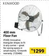 Kenwood 400mm floor fan 132486