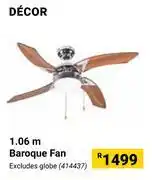 Builders Warehouse Decor 1.06m baroque fan 414437 offer
