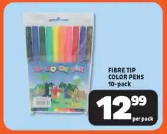 Usave FIBRE TIP COLOR PENS 10-pack offer