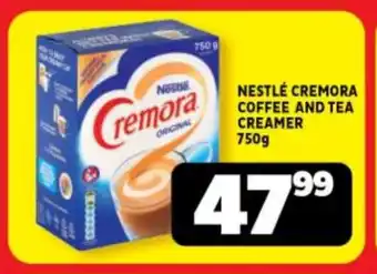 Usave NESTLÉ CREMORA COFFEE AND TEA CREAMER 750g offer