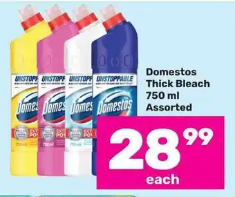 Game Domestos Thick Bleach 750ml Assorted offer