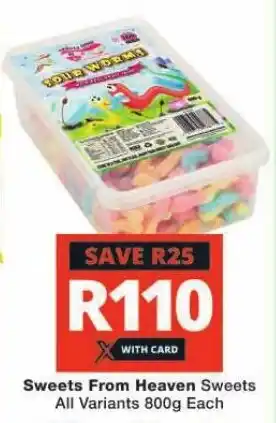 Sweets From Heaven Sweets All Variants 800g Each