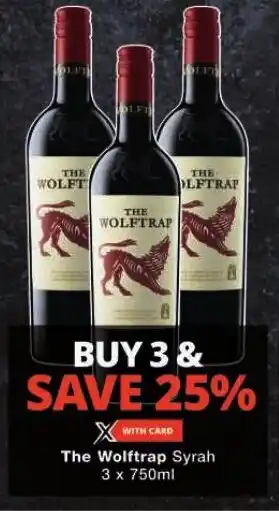 The Wolftrap Syrah 3 x 750ml