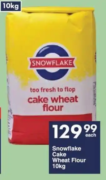 President Hyper Snowflake Cake Wheat Flour 10kg offer