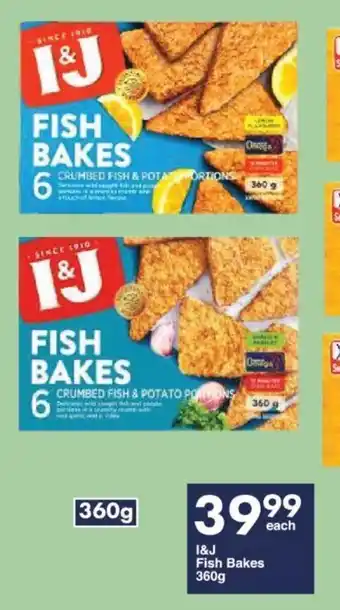 President Hyper I&J Fish Bakes 360g offer