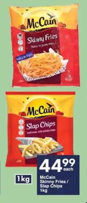 President Hyper McCain Skinny Fries/ Slap Chips 1kg offer