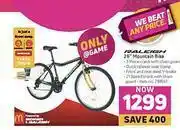 Game Raleigh 26" Mountain Bike offer