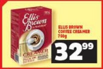 Usave Ellis Brown Coffee Creamer 750g offer
