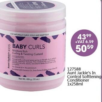 Aunt Jackie's In Control Softening Conditioner 1x258ml