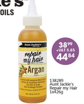 Africa Cash and Carry Aunt Jackie's Repair my Hair 1x426g offer
