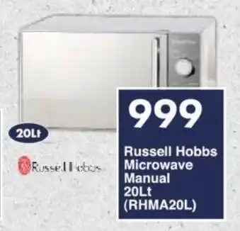 President Hyper Russell Hobbs Microwave Manual 20Lt offer