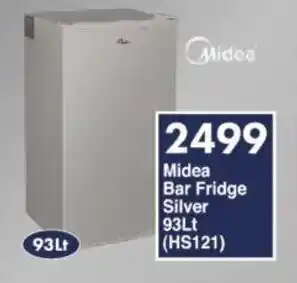 President Hyper Midea Bar Fridge Silver 93Lt offer