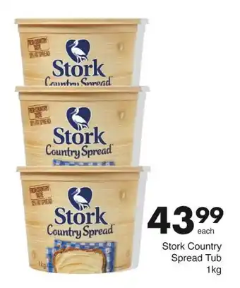 Save Stork Country Spread Tub 1kg offer