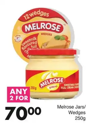 Save Melrose Jars/ Wedges 250g offer