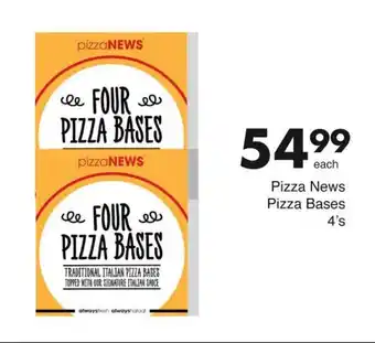 Save Pizza News Pizza Bases 4's offer