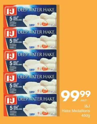 Save I&J Hake Medallions 450g offer