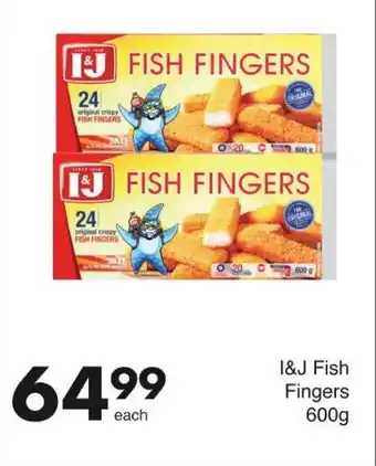 Save I&J Fish Fingers 600g offer