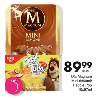 Ola Magnum Mini 6x60ml/ Paddle Pop 10x57ml