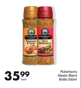 Save Robertsons Master Blend Bottle 200ml offer