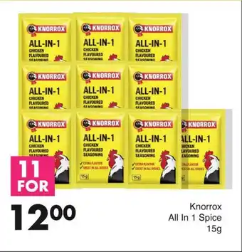 Save Knorrox All In 1 Spice 15g offer