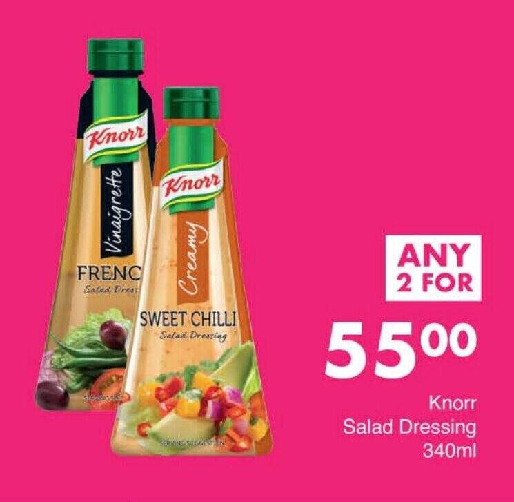 Knorr Salad Dressing 340ml offer at Save