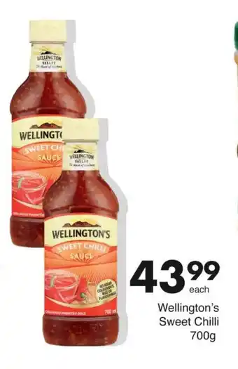 Save Wellington's Sweet Chilli 700g offer