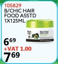 B/Chic Hair Food Asstd 1x125ml