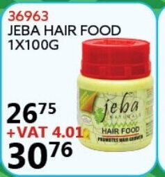 Africa Cash and Carry Jeba Hair Food 1x100g offer