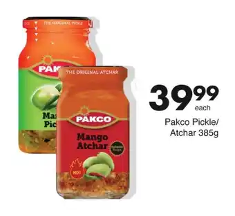Save Pakco Pickle/ Atchar 385g offer