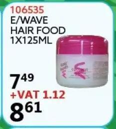 Africa Cash and Carry E/Wave Hair Food 1x125ml offer