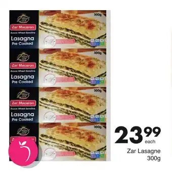 Save Zar Lasagne 300g offer