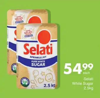 Save Selati White Sugar 2.5kg offer