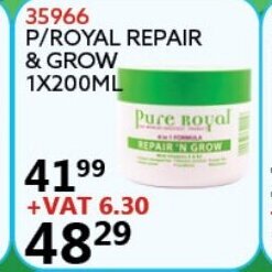 Africa Cash and Carry P/Royal Repair & Grow 1x200ml offer