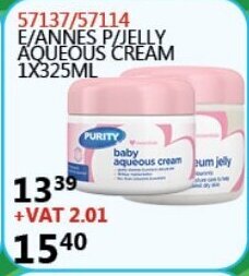 Africa Cash and Carry E/Annes P/Jelly Aqueous Cream 325ml offer